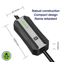 Type 1 to UK 3 Pin Plug | EV Portable Charger | 6A to 13A Variable | 3kW | 10 Metre - Third Rock Energy