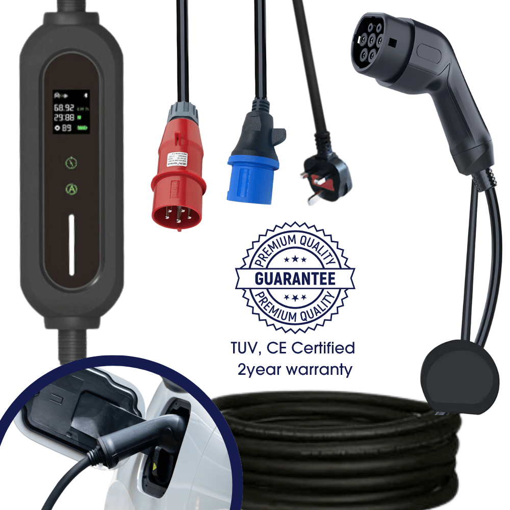 Type 2 Portable EV Chargers - Third Rock Energy