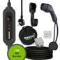 Type 2 portable EV charger 13 Amp 5 metre with 13A EV socket