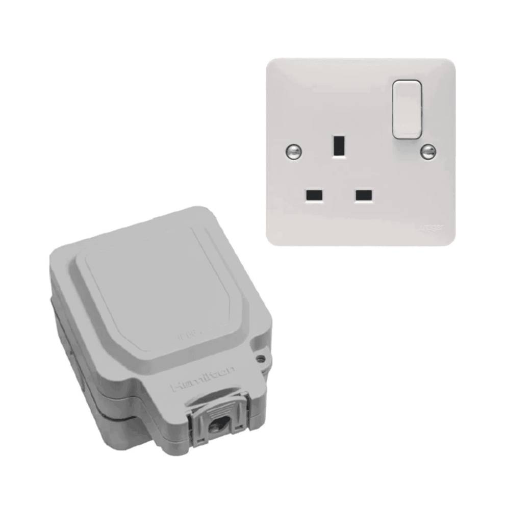13A Outdoor EV socket with IP66 Enclosure