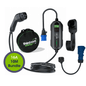 Type 2 - 16A Portable EV charger bundle - 10 Metre with 3 Pin adapter, Wall Bracket & carry bag