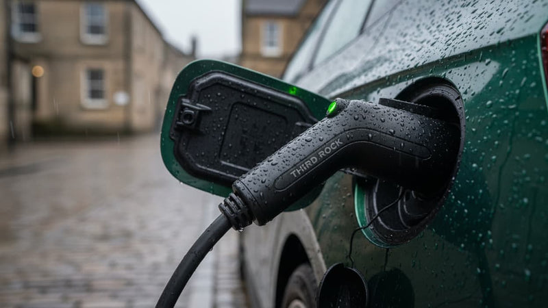 EV Charging in Rain | Third Rock Energy