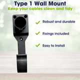 Type 1 EV Charging Cable Wall Mount