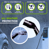 Type 2 to Type 2 EV Charging Cable | Single Phase | 32A | 7.4kW | 5 Metre | Black