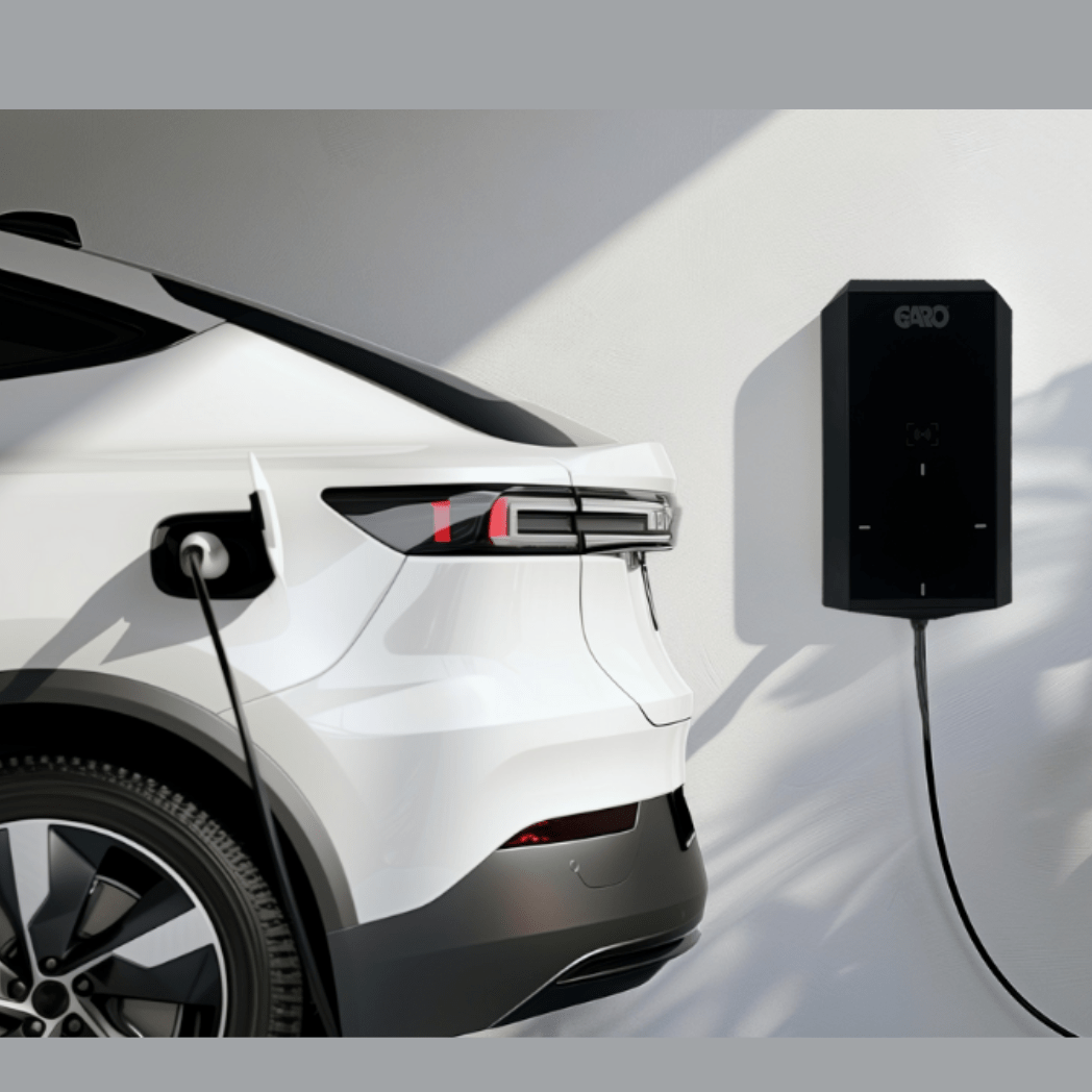Garo GEV 7.4L Home EV Charging Unit 7.4kW Tethered 7.5m Cable - Third Rock Energy