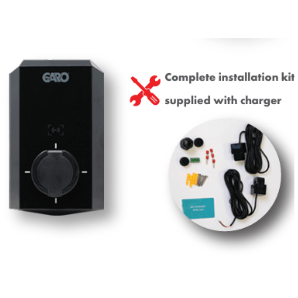 Garo GEV 7.4O Home EV Charging Unit 7.4kW Socketed - Third Rock Energy